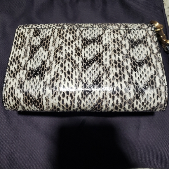 Brian Atwood Snake skin wristlet - Picture 2 of 13